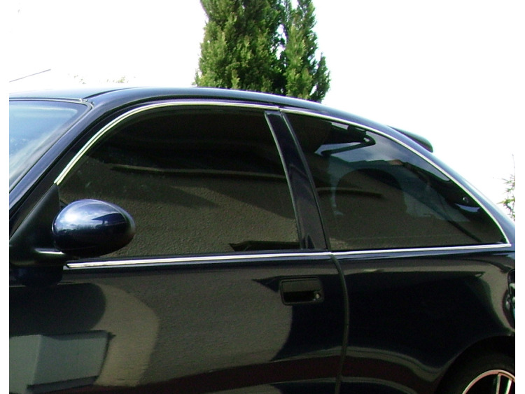 Baguette chrom&eacute;e de contour des vitres lat&eacute;rales compatible avec MG ZR Rover 25 Rover 200 Rover 220