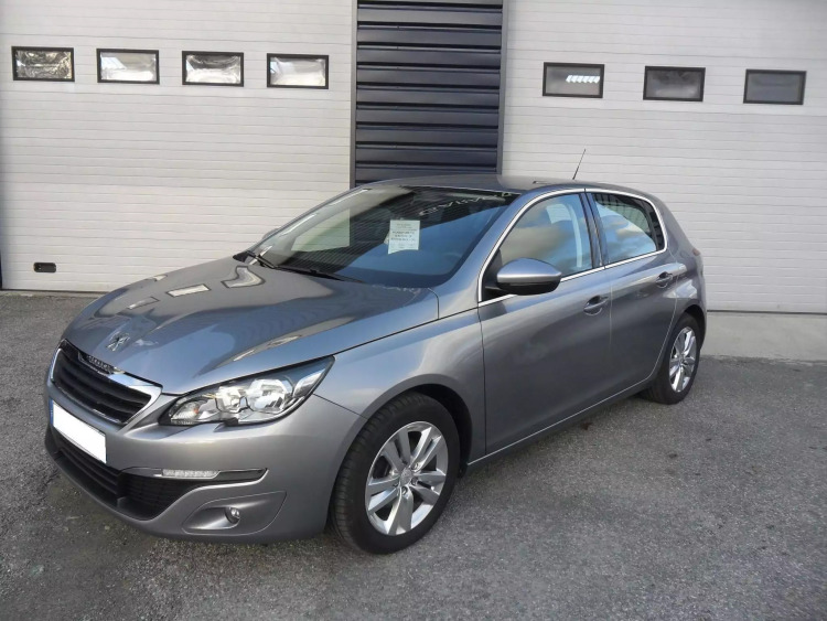 Baguette chrom&eacute;e de contour des vitres lat&eacute;rales compatible avec Peugeot 308 II 13-21