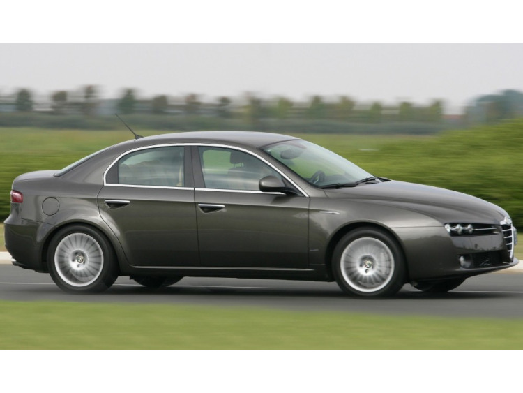 Baguette chrom&eacute;e de contour des vitres lat&eacute;rales pour Alfa Romeo 159