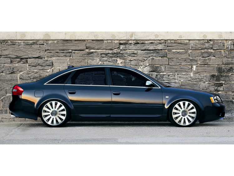 Baguette chrom&eacute;e de contour des vitres lat&eacute;rales pour Audi A6 S&eacute;rie 2 97-01/S&eacute;rie 2 Avant 97-05/S&eacute;ri