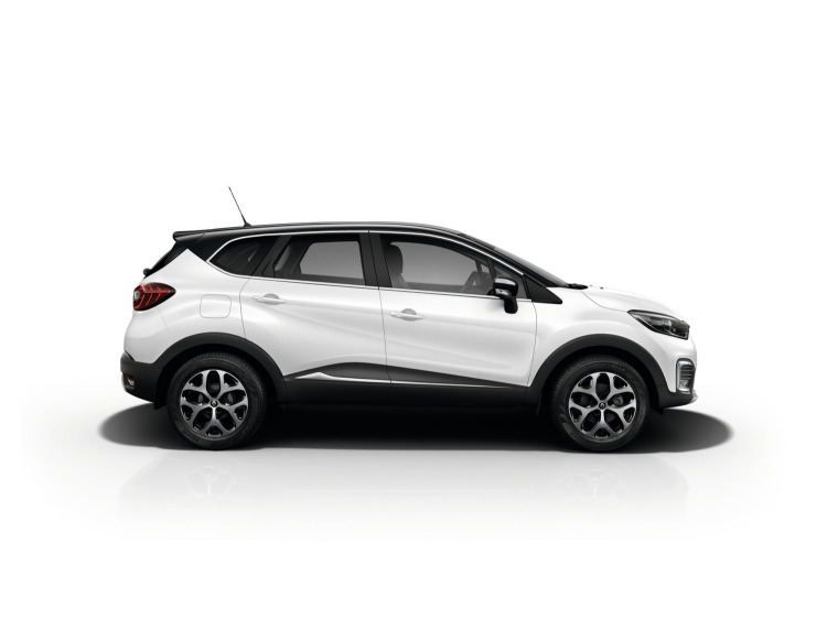 Baguette chrom&eacute;e de contour des vitres lat&eacute;rales pour Renault Captur
