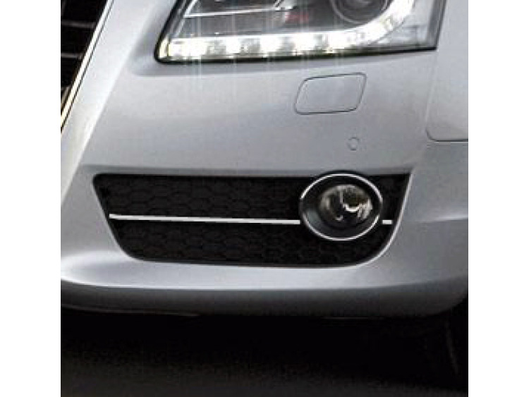 Baguette chrom&eacute;e pour antibrouillards pour Audi A5 Cabriolet 09-11 Audi A5 Coup&eacute; 07-11 Audi A5 Sportback 09-11