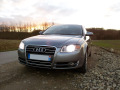 Baguette de calandre chrom&eacute;e compatible avec Audi A4 s&eacute;rie 3 07-11 & Audi A4 s&eacute;rie 3 avant 08-11