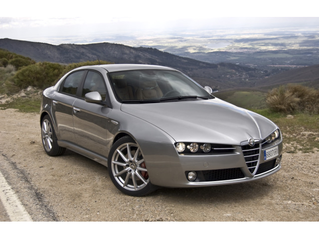 Baguette de calandre inférieure chromée pour Alfa Romeo 159