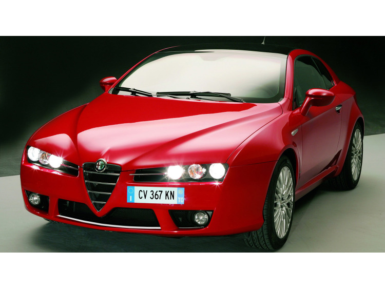Baguette de calandre inf&eacute;rieure chrom&eacute;e pour Alfa Romeo Brera