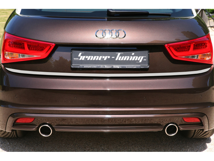 Baguette de coffre chrom&eacute;e compatible avec Audi A1 10-18 Sportback & Audi A1 10-19