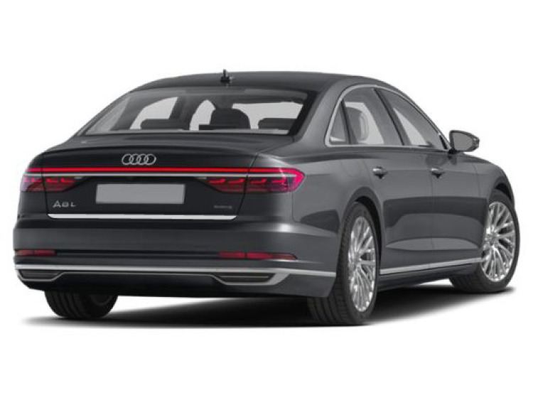 Baguette de coffre chrom&eacute;e compatible avec Audi A8