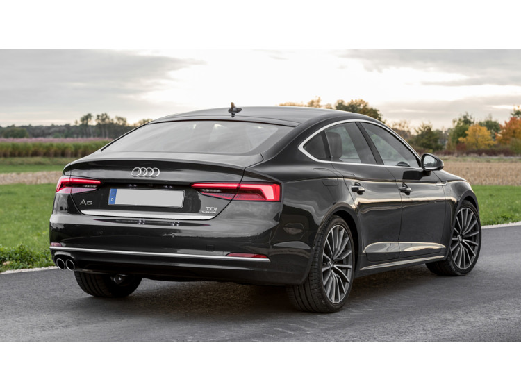 Baguette de coffre chrom&eacute;e pour Audi A5 Cabriolet II 16-26 Audi A5 II Coup&eacute; 16-26 Audi A5 II Sportba