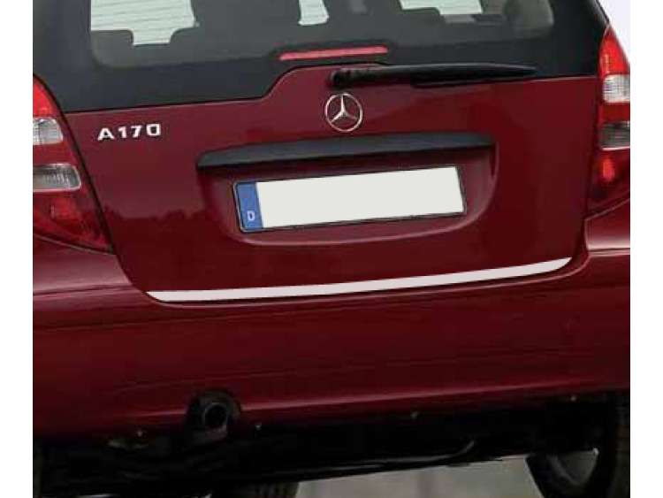 Baguette de coffre chrom&eacute;e pour Mercedes Classe A W169 04-08 Classe A W169 Phase 2 08-12 Classe A W1
