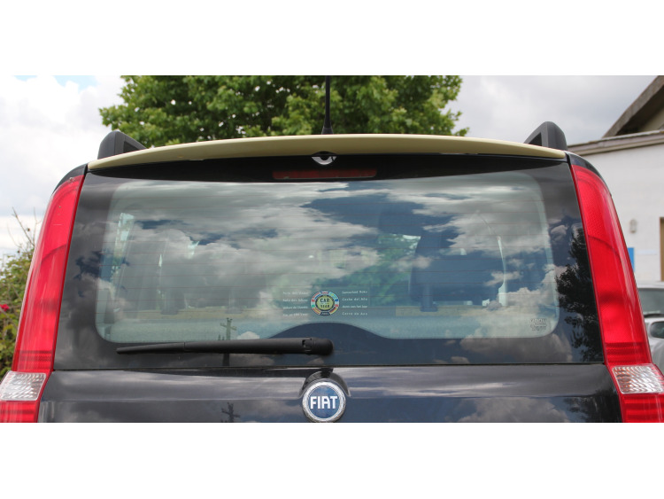 Becquet / aileron pour Fiat Panda 03-09 Fiat Panda 09-10 Fiat Panda 10-11 v1 appr&ecirc;t&eacute;