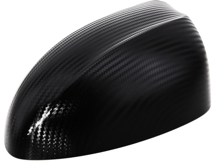 Film adh&eacute;sif Luxyline 3D carbone 70cm noir brillant